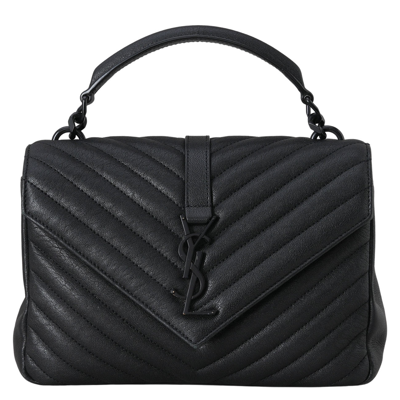 YVES SAINT LAURENT(USED)생로랑 600278 컬리지 라지 숄더백